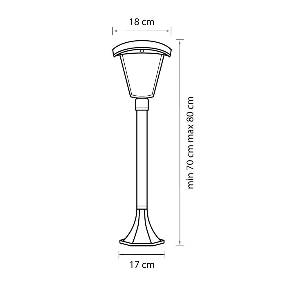 Lightstar (HL-6025) Светильник  уличн парковый LAMPIONE LED 8W 360LM 3000K IP54 (в комплекте) Lightstar (HL-6025) Светильник  уличн парковый LAMPIONE LED 8W 360LM 3000K IP54 (в комплекте)