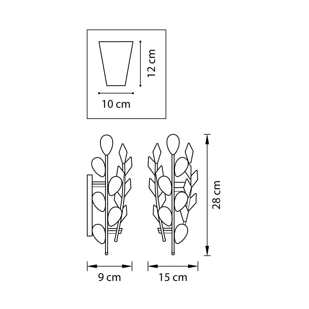 Lightstar (9158) Бра ISABELLE 1х40W G9 ЗОЛОТО (в комплекте) Lightstar (9158) Бра ISABELLE 1х40W G9 ЗОЛОТО (в комплекте)