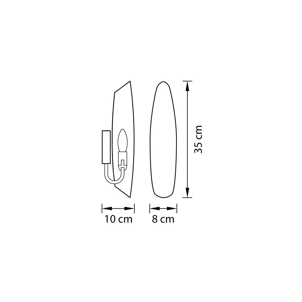 Lightstar (MB351-1) Светильник настенный DISSIMO 1х40W E14 ХРОМ/БЕЛЫЙ (в комплекте) Lightstar (MB351-1) Светильник настенный DISSIMO 1х40W E14 ХРОМ/БЕЛЫЙ (в комплекте)